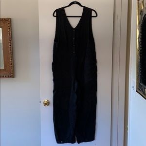 Flax overall black medium